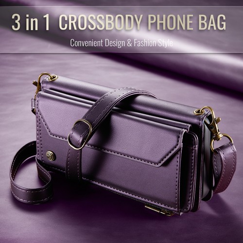CaseMe-C36 For Samsung Galaxy Z Fold3 4 5 6 7 Luxury Muti Card Wallet Case Cover - Picture 18 of 79