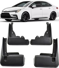 4x New Full Set Splash Guards Mud Flaps For 2019-2025 Toyota Corolla E210 Sedan 4x New Full Set Splash Guards Mud Flaps For 2019-2025 Toyota Corolla E210 Sedan