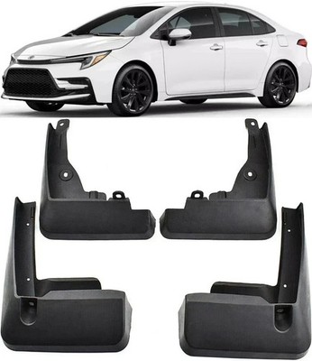 4X New  Full Set Splash Guards Mud Flaps For 2019-2025 Toyota Corolla E210 Sedan