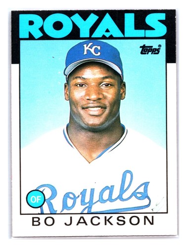 Bo Jackson 1986 Topps Traded #50T Kansas City Royals