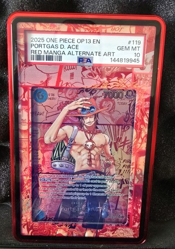 Portgas.D.Ace (Super Alternate Art) graded PSA 10 for sale on eBay