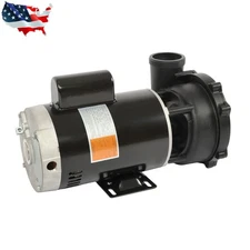 3721221-1D Spa Pump 3HP 230V 2-Speed 56Y-Frame For 2" Plumbing Pump Repair Parts