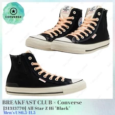 BREAKFAST CLUB × Converse All Star Z Hi Black 31313770 Men's US6.5-11.5 NEW