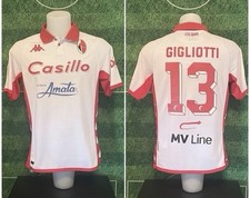 maglia S.S.C. BARI calcio MATCH ISSUED Kappa 2022 2023 13 GIGLIOTTI