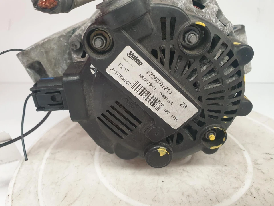 TOYOTA CHR DYNAMIC MK1 2017 ALTERNATOR 115A 1.2L PETROL 8NR-FTS 270600Y211 - Image 2 of 4