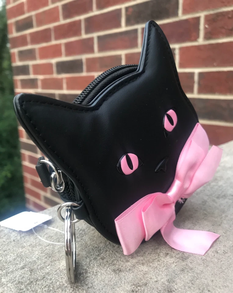 ¡NUEVO! MONEDERO CON LLAVERO AMANTE DE GATOS Bath & Body Works Foto 2 de 2