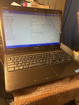 Dell Inspiron N5110 Laptop Intel i3-2350M 2.30GHz, DDR3 6GB, 1Tb HDD, NO BATTERY
