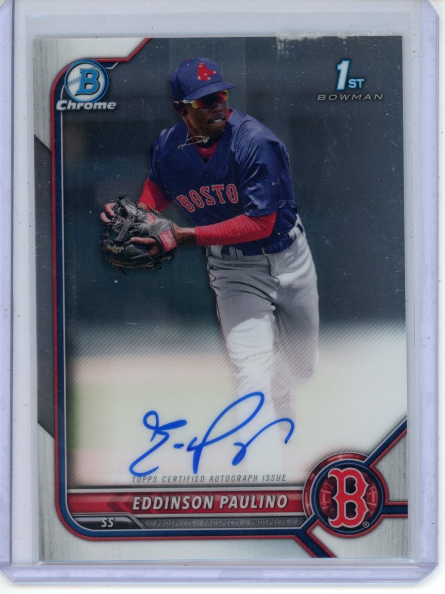 2022 Bowman Chrome Eddinson Paulino Auto #CPA-EP