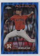 2024 Topps Chrome Update Blue RayWave Refractor /150 Yusei Kikuchi #USC103 13h9