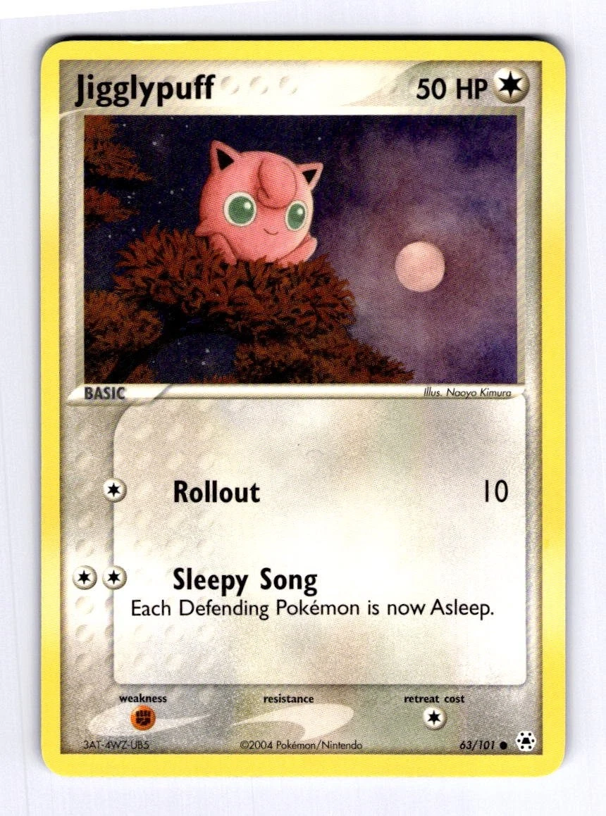 Jigglypuff - Base Set 2 (77/130) - Common - Unlimited Edition - Pokemon TCG - NM Jigglypuff - Base Set 2 (77/130) - Common - Unlimited Edition - Pokemon TCG - NM