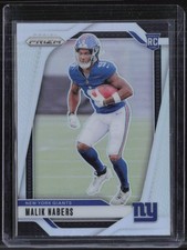2024 Panini Prizm Silver #370 Malik Nabers RC Rookie 