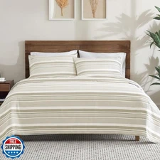 ClevaHome Classic Stripe Sheet Set - 3 Pieces Super Soft and Breathable Bed S