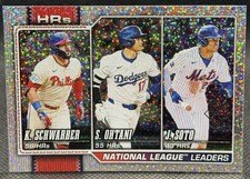 2026 Topps Series 1 Celebration National League HR Leaders Confetti Ohtani