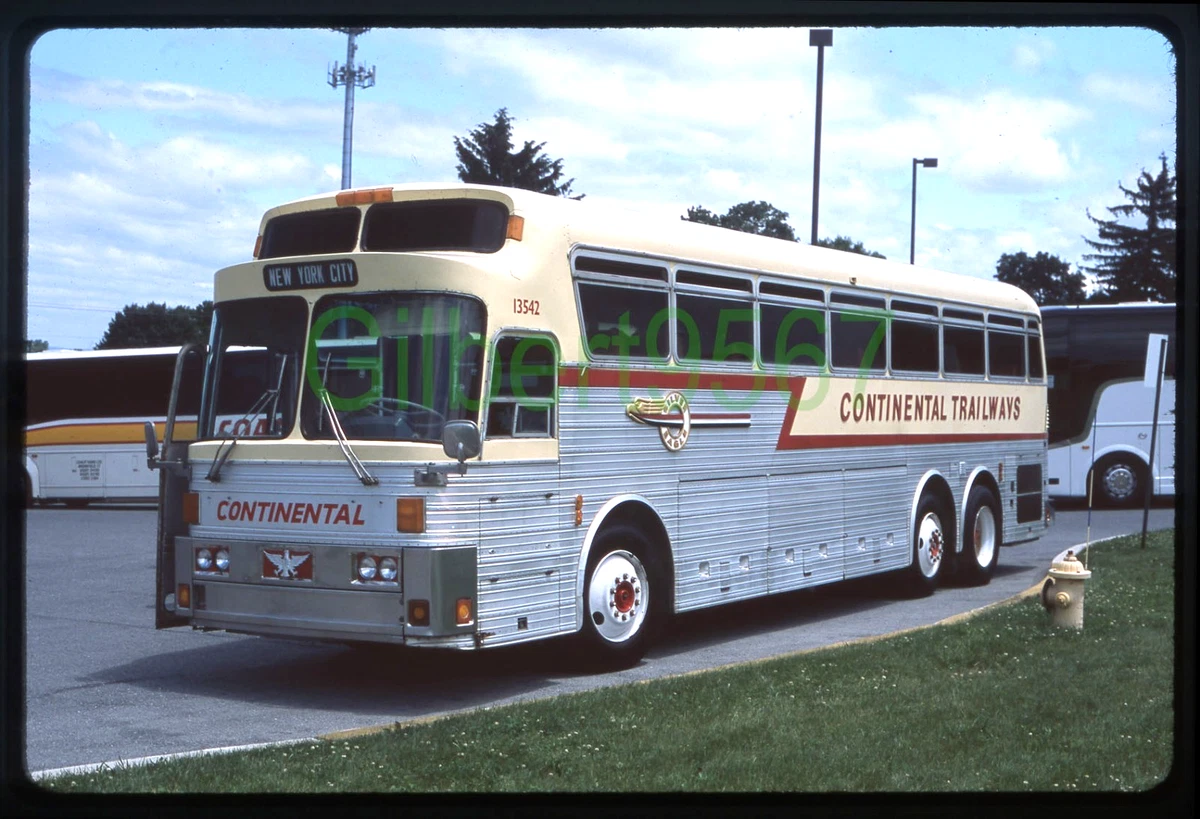 ブリキ CONTINENTAL TRAILWAYS バスモデル ブリキ CONTINENTAL