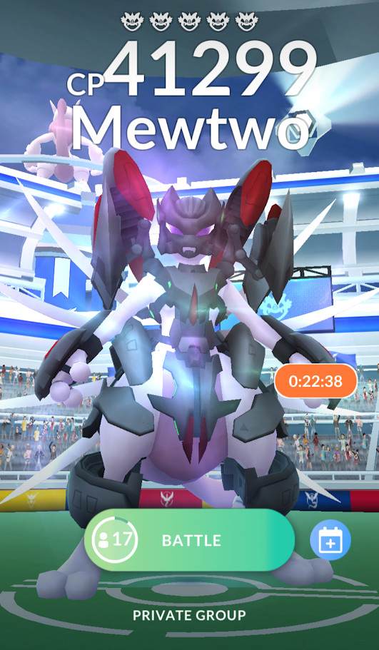 ⚔️ 5x Armored Mewtwo Remote Raid Invites – Pokémon GO | Fast Delivery 🚀