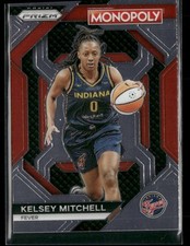 2024 Panini Prizm Monopoly WNBA #WNBA28 Kelsey Mitchell All-Star Indiana Fever