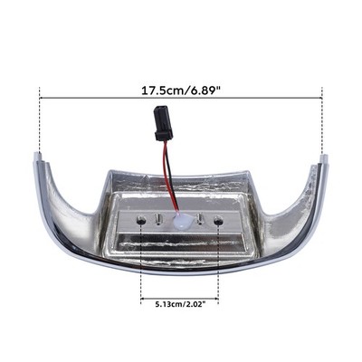 Front Fender Tip Light Fit For Harley Davidson FLSTC Heritage Front Fender Tip Light Fit For Harley Davidson FLSTC Heritage