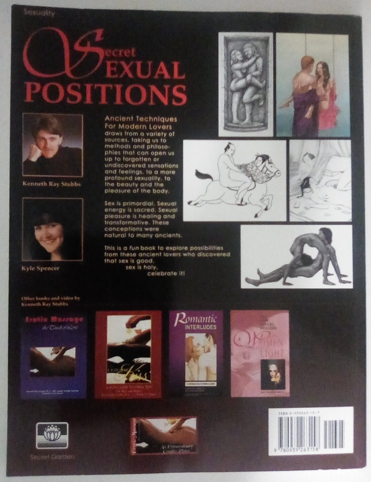 Secret Sexual Positions: Ancient Techniques for Modern Lovers - Paperback c 1998 | eBay