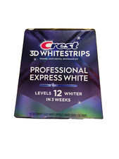 Crest 3D Whitestrips Professional Express White 12 Levels Whiter 18 Treatments