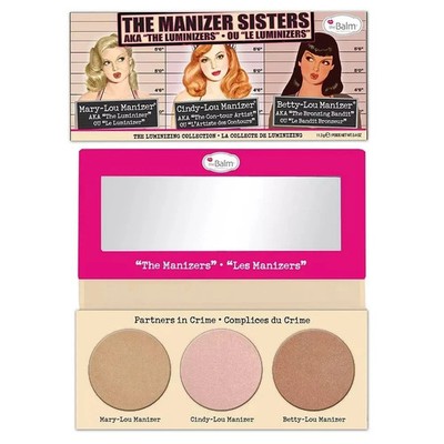 The Balm The Manizer Sisters Luminizing Collection  Authentic - NIB  2-PACK 
