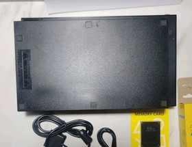 Sony PlayStation 2 PS2 Fat  Console Bundle Tested Working with HDMI adapter