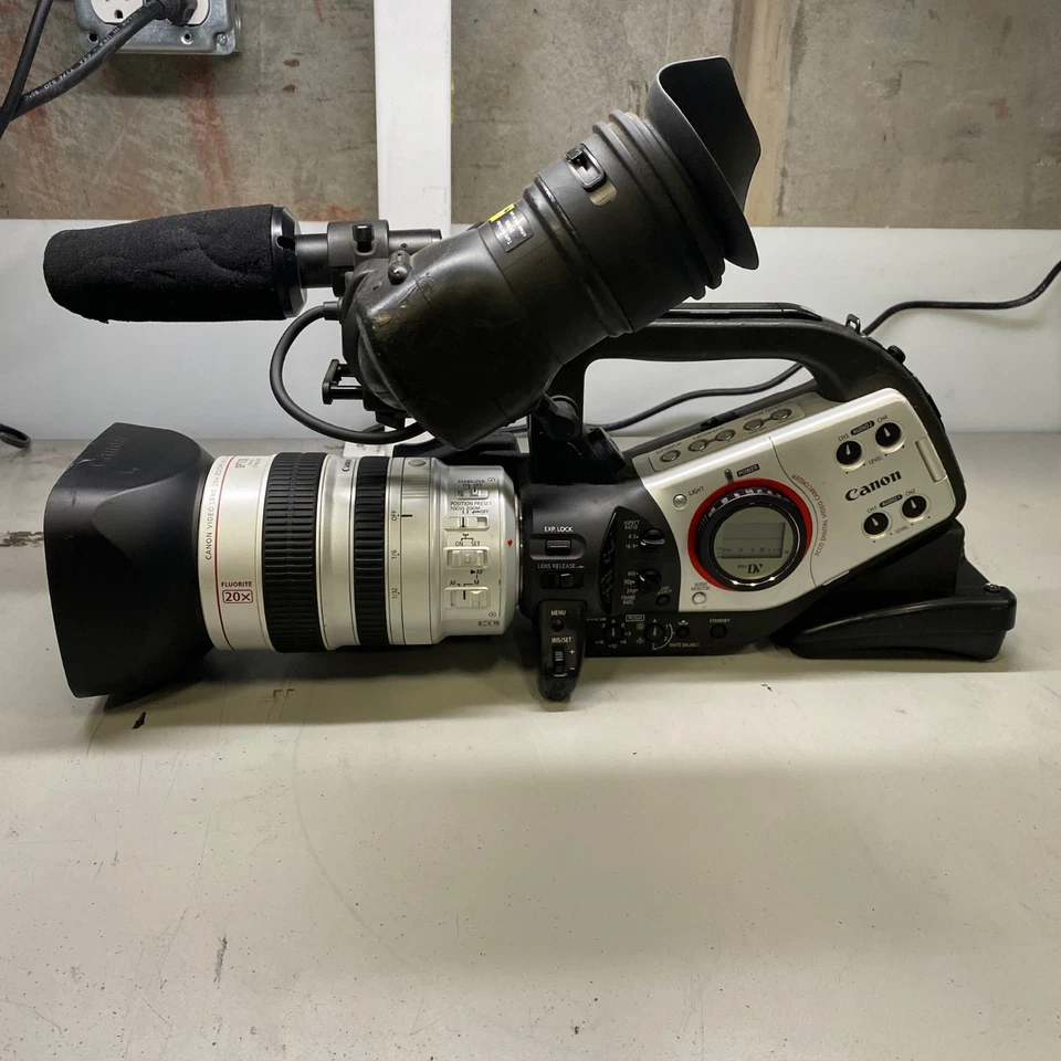Canon XL2 Professional 3CCD Camcorder 20x Objektiv - gebraucht GETESTET GEPRÜFTE FUNKTION - Bild 2 von 4