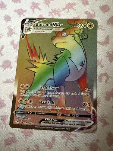 Boltund VMAX (Secret) 267/264 Swsh08: Fusion Strike Holo