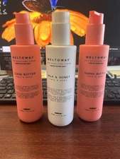 3X Meltoway Hair Dissolving Cream Face & Body Wakse 6.7oz NEW hair remover