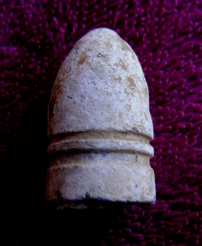 EXCAVATED NICE CONFEDERATE .69 CALIBER GARDNER BULLET (SHILOH)