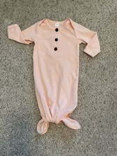baby girl sleep gown, ties at bottom size 70- 6-9 months