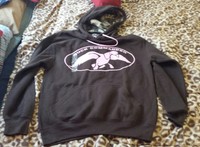 Duck Commander Hoodie For Women Pink Brown Camo Size Small, S, With Tags Duck Commander Hoodie For Women Pink Brown Camo Size Small, S, With Tags