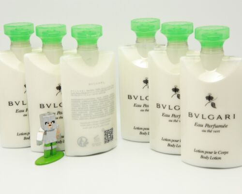 BVLGARI au Thé Vert (Green Tea) Body Lotion, Set of 6 - 6x75ml (450ml Total) - Picture 10 of 11