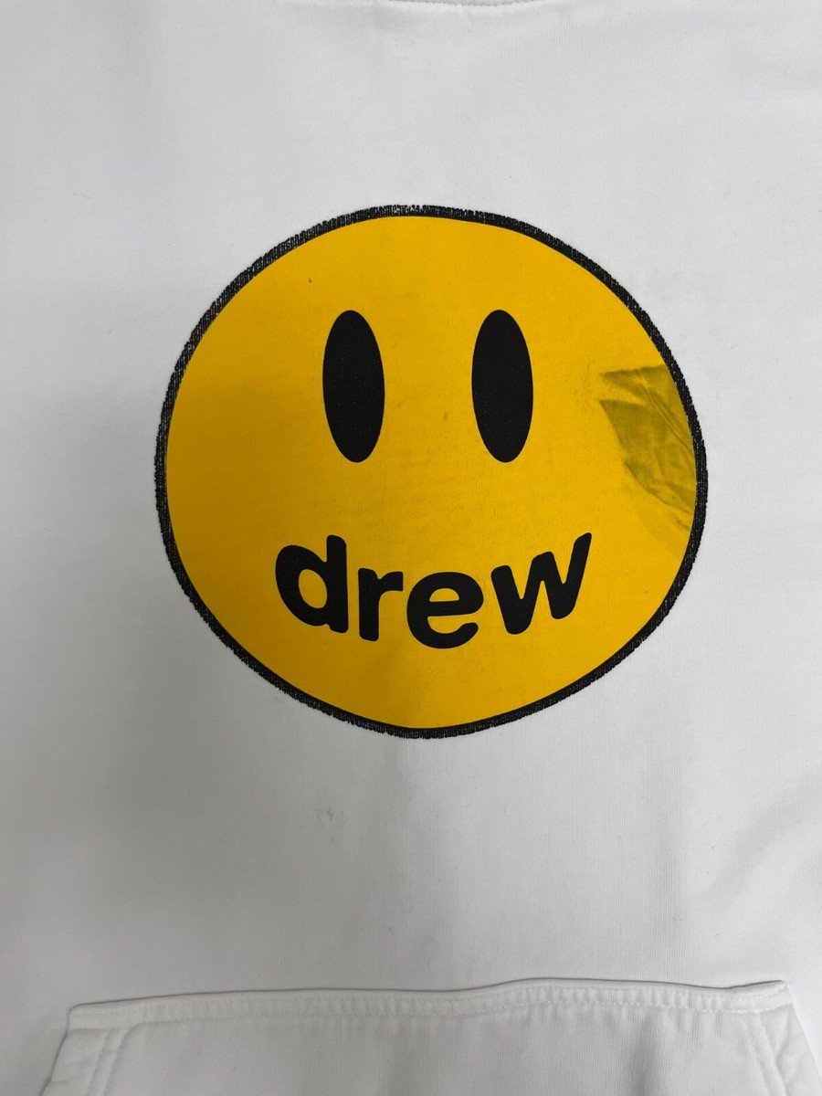Drew House Mascot White Hoodie Sweatshirt Size Large | eBay