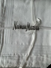 13 MEN WHITE HANDKERCHIEFS  - 100% COTTON -  FROM NORDSTROM - IN SEALED PACKAGE