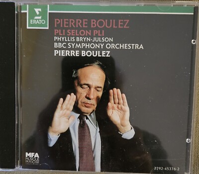 Boulez: Pli Selon Pli (Erato 2292-45376-2) Pierre Boulez BBC Symphony Orchestra