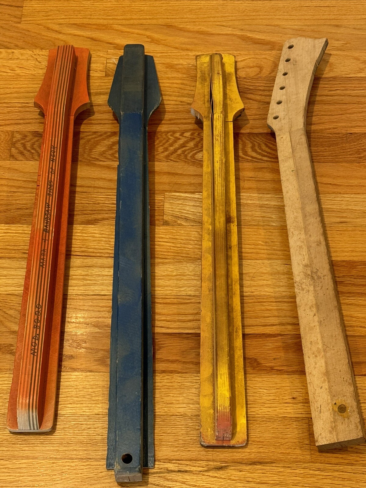 RARE Gretsch Original 1970’s Electric Guitar Neck Patterns from Gretsch Factory