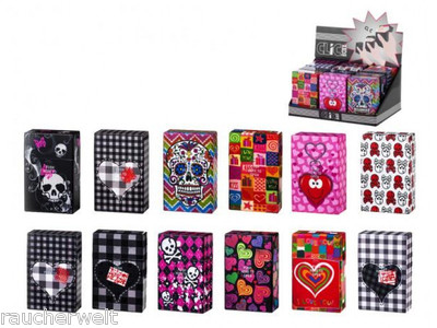 Motiv Zigaretten Dose Zigaretten Box Clic Boxen mit Tast Funktion  No 299
