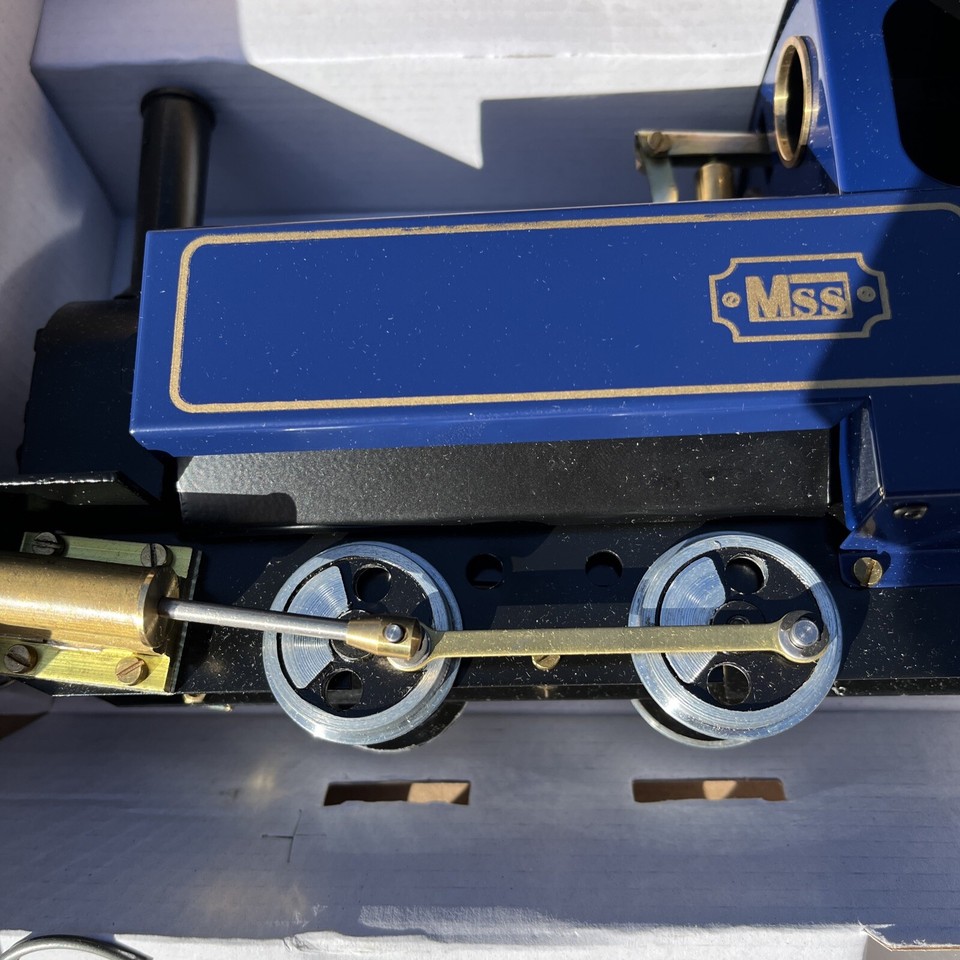 Mamod Live Steam Garden Railway in blue never used just