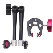 11" Articulating Magic Arm Bracket Super Clamp Crab for Camera Monitor Tripod