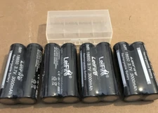 8 PACK 3.7V 3000mAh Rechargeable Batteries High Capacity Li-ion BRAND NEW