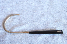 shuron vintage eyeglass temple left black briar 5-1/2