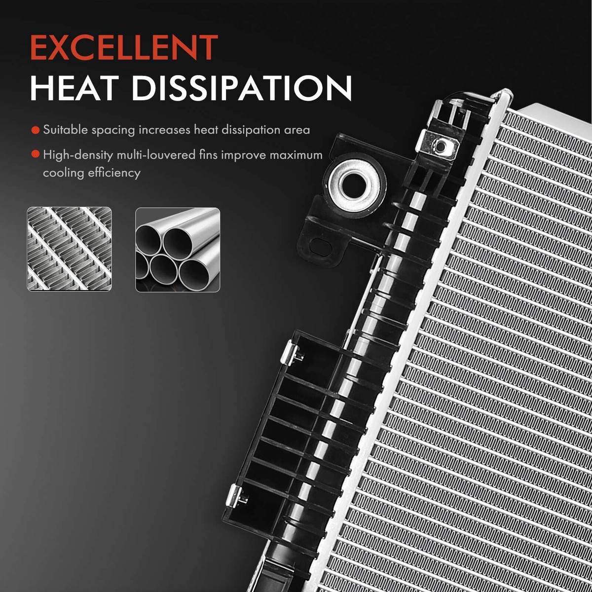 1x Radiator for Nissan Frontier 2021-2023 V6 3.8L Naturally
