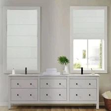 Changshade CUSTOM Blackout Cordless Roman Shades Room Darkening Window Blinds