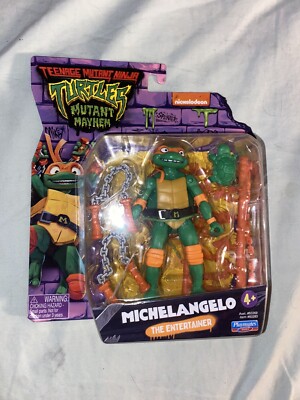 Playmates Teenage Mutant Ninja Turtles: Mutant Mayhem Michelangelo Action Figure