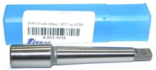 Toolmex TMX 8-531-1033 #1 Morse Taper To JT33 Taper Drill Chuck Arbor MT1/JT33