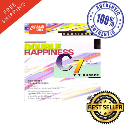 DHS C7 OX Table Tennis and Ping Pong Rubber, We Will Ship in 10 Business Days!