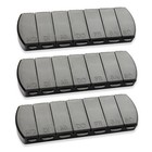 ® 3 Stück Tablettenbox schwarz 11x4 x15cm Pillen Tabletten Box 7 Tage Schacht...