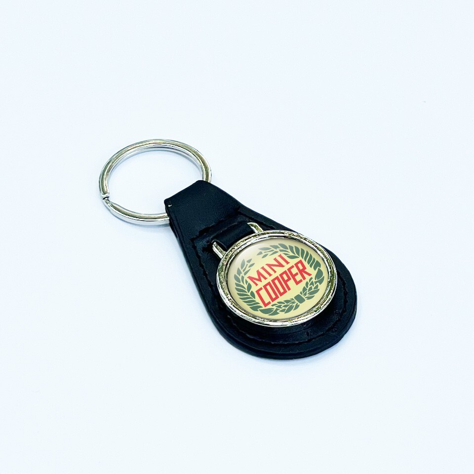キーホルダー・キーリング LMR Mini Channon spotted tri-color keyring 411FYPlRD7L.jpg_BO30,255,255,