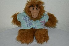VINTAGE Hawaiian SHIRT 12" ALF Burger King hand puppet EUC