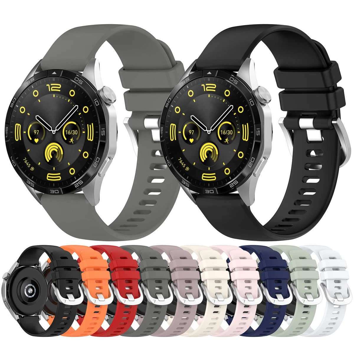 Silicone Watch Strap Replacement Bracelet Watch Accessories for Huawei  Watch GT4